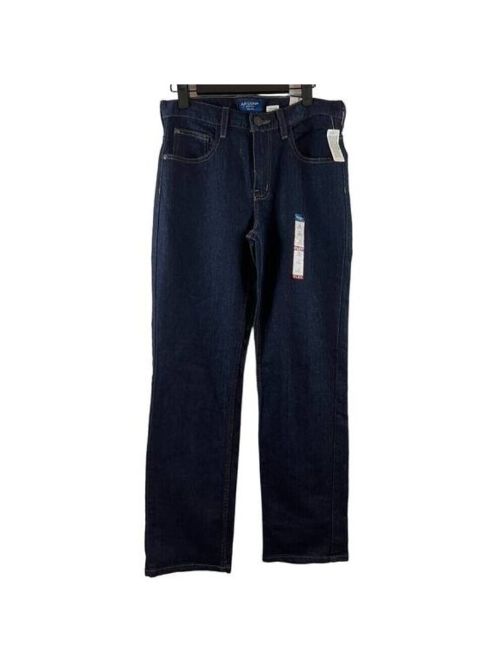 Arizona Jeans Dark Rinse Straight Fit Size 16